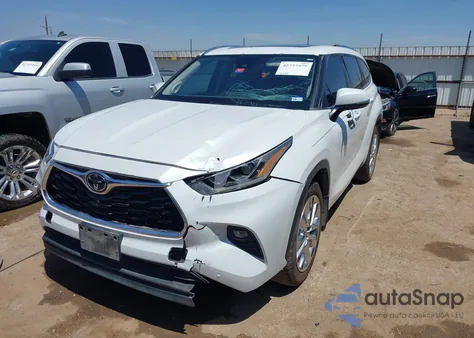 2023 Toyota Highlander Limited из США, поврежденный, VIN 5TDKDRAH8PS004634